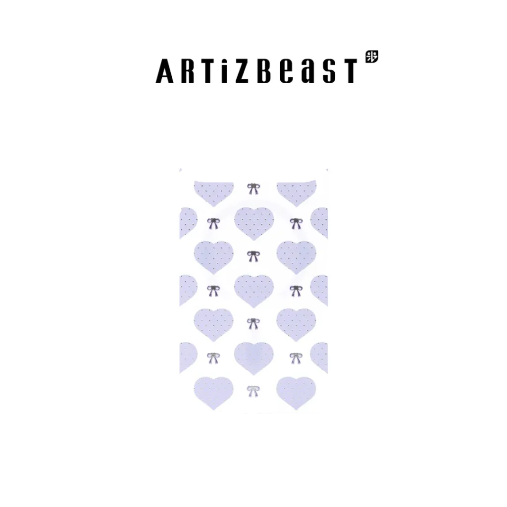 Heart Bow MagSafe iPhone Case Back Panel